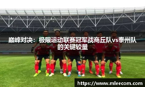巅峰对决：极限运动联赛冠军战商丘队vs泰州队的关键较量